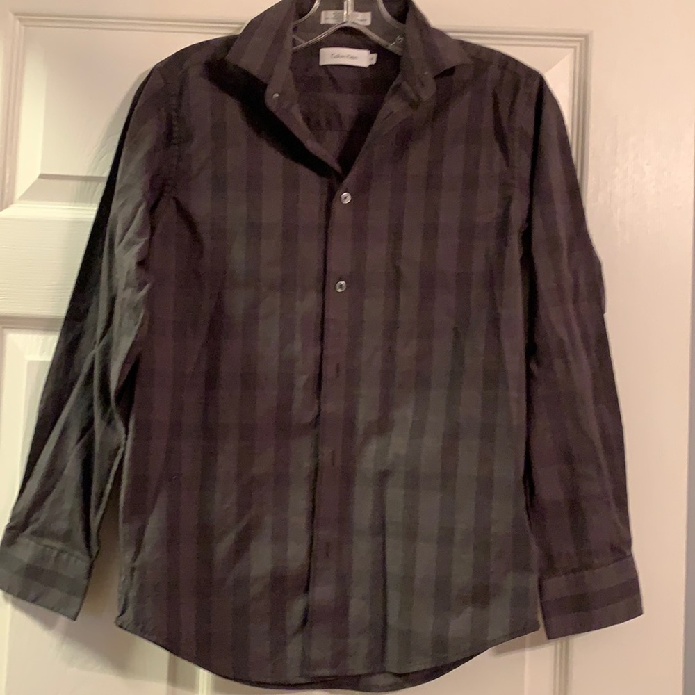 Boys Calvin Klein Dress Shirt Size 14